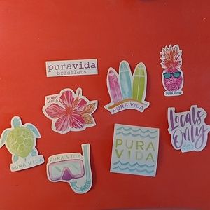 PURA VIDA STICKER PACK!!!! With bonus sticker!
